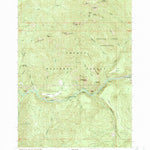 United States Geological Survey Illahee Rock, OR (1989, 24000-Scale) digital map