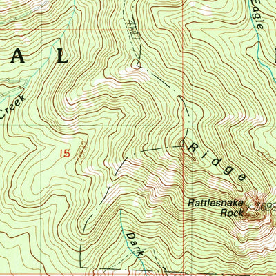 United States Geological Survey Illahee Rock, OR (1989, 24000-Scale) digital map