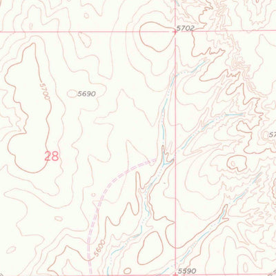 United States Geological Survey Illco, WY (1968, 24000-Scale) digital map