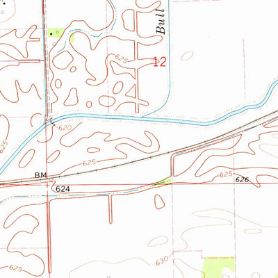 United States Geological Survey Illiana Heights, IL-IN (1963, 24000-Scale) digital map