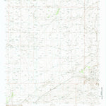 United States Geological Survey Illinois Camp SE, NM (1985, 24000-Scale) digital map