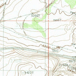 United States Geological Survey Illinois Camp SE, NM (1985, 24000-Scale) digital map