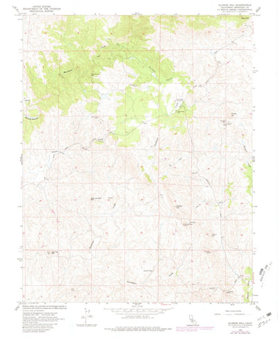 United States Geological Survey Illinois Hill, CA (1962, 24000-Scale) digital map