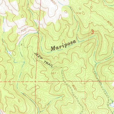 United States Geological Survey Illinois Hill, CA (1962, 24000-Scale) digital map