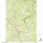United States Geological Survey Illinois Peak, MT-ID (1999, 24000-Scale) digital map