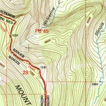 United States Geological Survey Illinois Peak, MT-ID (1999, 24000-Scale) digital map