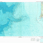 United States Geological Survey Ilwaco, WA-OR (1980, 100000-Scale) digital map