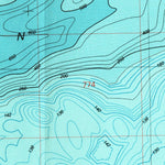 United States Geological Survey Ilwaco, WA-OR (1980, 100000-Scale) digital map