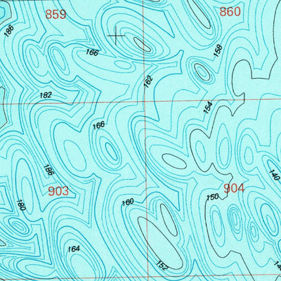United States Geological Survey Ilwaco, WA-OR (1980, 100000-Scale) digital map
