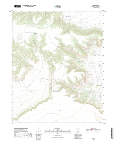 United States Geological Survey Ima, NM (2023, 24000-Scale) digital map