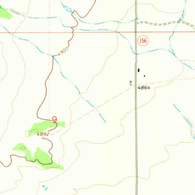 United States Geological Survey Ima NW, NM (1968, 24000-Scale) digital map