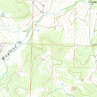 United States Geological Survey Imboden, AR (1966, 24000-Scale) digital map