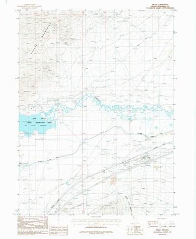 United States Geological Survey Imlay, NV (1987, 24000-Scale) digital map