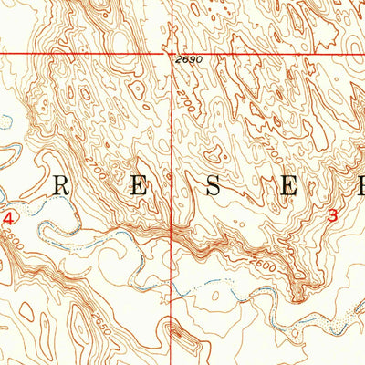 United States Geological Survey Imlay SW, SD (1950, 24000-Scale) digital map