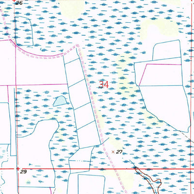 United States Geological Survey Immokalee NE, FL (1958, 24000-Scale) digital map