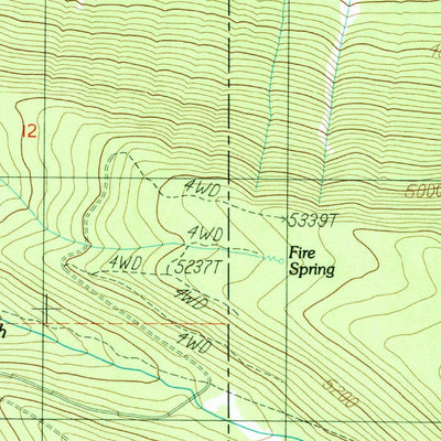 United States Geological Survey Imnaha Creek, OR (1985, 24000-Scale) digital map