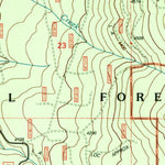 United States Geological Survey Imnaha Creek, OR (1997, 24000-Scale) digital map