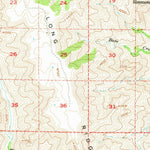 United States Geological Survey Imnaha, OR (1954, 62500-Scale) digital map