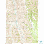 United States Geological Survey Imnaha, OR (1990, 24000-Scale) digital map