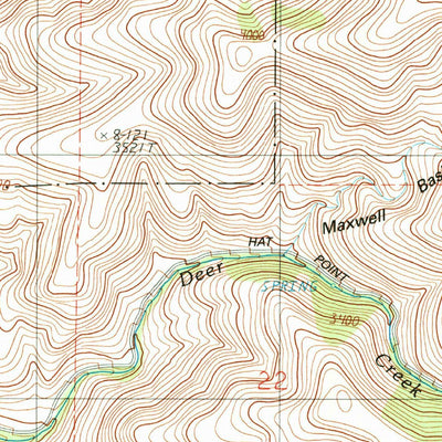 United States Geological Survey Imnaha, OR (1990, 24000-Scale) digital map