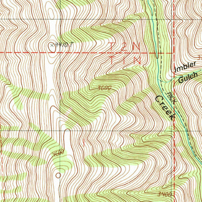 United States Geological Survey Imnaha, OR (1990, 24000-Scale) digital map