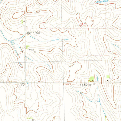United States Geological Survey Imogene, IA (1978, 24000-Scale) digital map