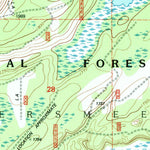 United States Geological Survey Imp Lake, MI-WI (1999, 24000-Scale) digital map