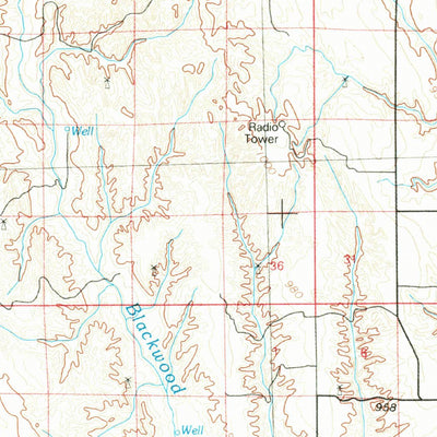 United States Geological Survey Imperial, NE (1979, 100000-Scale) digital map