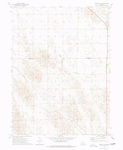 United States Geological Survey Imperial NW, NE (1973, 24000-Scale) digital map