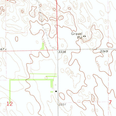 United States Geological Survey Imperial NW, NE (1973, 24000-Scale) digital map