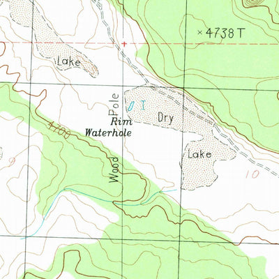 United States Geological Survey Imperial Valley South, OR (1983, 24000-Scale) digital map