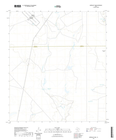 United States Geological Survey Imperialist Tank, TX (2022, 24000-Scale) digital map