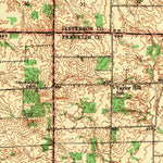 United States Geological Survey Ina, IL (1943, 62500-Scale) digital map