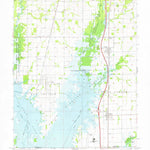 United States Geological Survey Ina, IL (1975, 24000-Scale) digital map