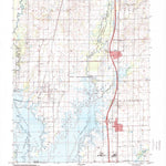 United States Geological Survey Ina, IL (1998, 24000-Scale) digital map