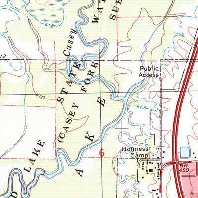 United States Geological Survey Ina, IL (1998, 24000-Scale) digital map