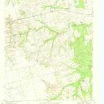 United States Geological Survey Inadale NW, TX (1969, 24000-Scale) digital map