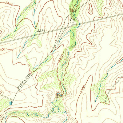 United States Geological Survey Inadale NW, TX (1969, 24000-Scale) digital map