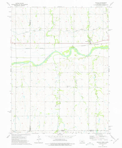 United States Geological Survey Inavale, NE-KS (1974, 24000-Scale) digital map