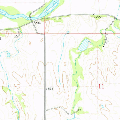 United States Geological Survey Inavale, NE-KS (1974, 24000-Scale) digital map