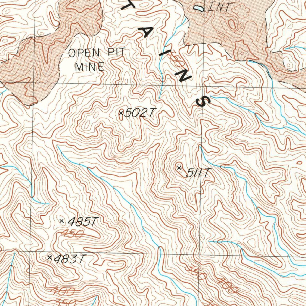 Inca, CA (1983, 24000-Scale) Map by United States Geological Survey ...