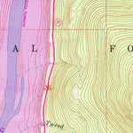 United States Geological Survey Inch Mountain, MT (1963, 24000-Scale) digital map