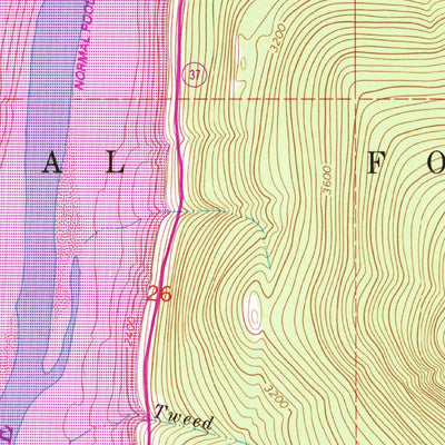 United States Geological Survey Inch Mountain, MT (1963, 24000-Scale) digital map