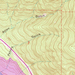 United States Geological Survey Inch Mountain, MT (1963, 24000-Scale) digital map