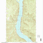 United States Geological Survey Inch Mountain, MT (1997, 24000-Scale) digital map