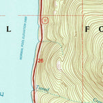 United States Geological Survey Inch Mountain, MT (1997, 24000-Scale) digital map