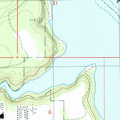 United States Geological Survey Inchelium, WA (1985, 24000-Scale) digital map
