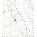 United States Geological Survey Independence, CA (1992, 24000-Scale) digital map