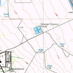 United States Geological Survey Independence, CA (1992, 24000-Scale) digital map
