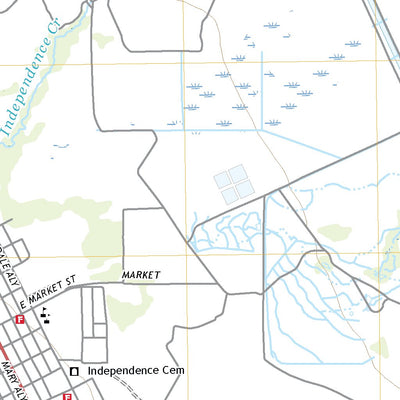 United States Geological Survey Independence, CA (2021, 24000-Scale) digital map